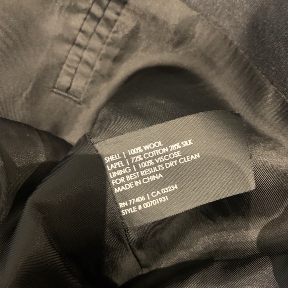 Woman’s Club Monaco Black Danton Tux Blazer - Picture 8 of 10